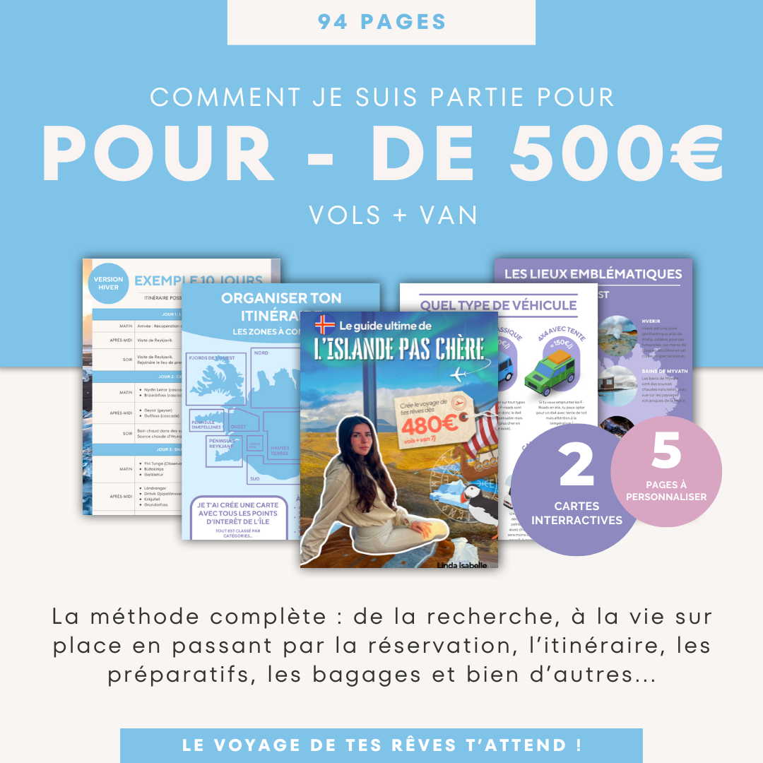 Le Guide Ultime de l’Islande Pas Chère 🇮🇸